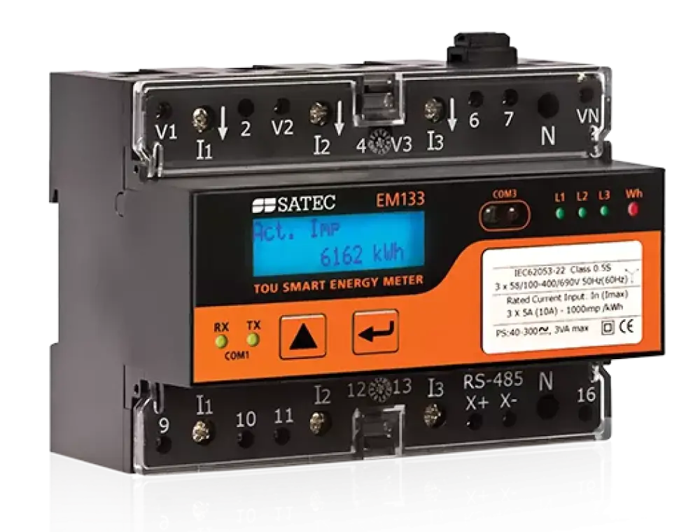 EM133 - Satec TOU Revenue & Power Meter